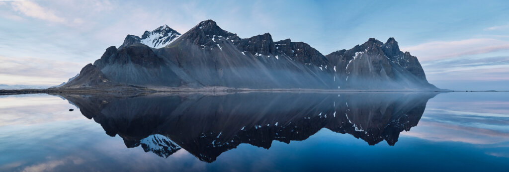 冰島天空之鏡｜Vestrahorn 西角山｜極度不真實的絕美倒影