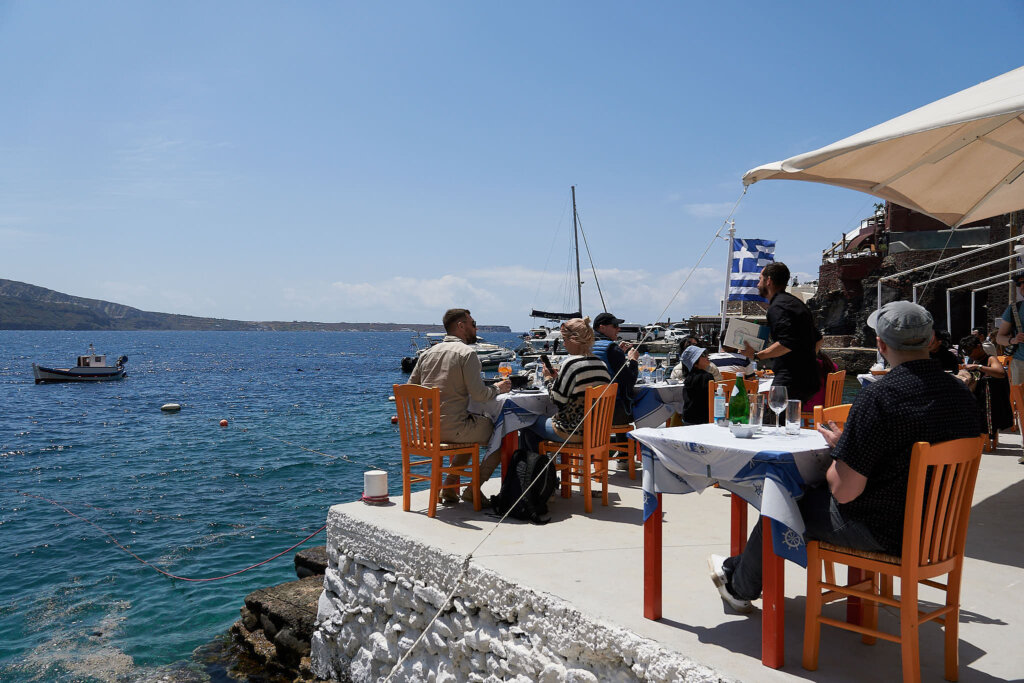 Article110 greece santorini island Amoudi Bay Katina Fish Tavern 希臘 聖托里尼 7024
