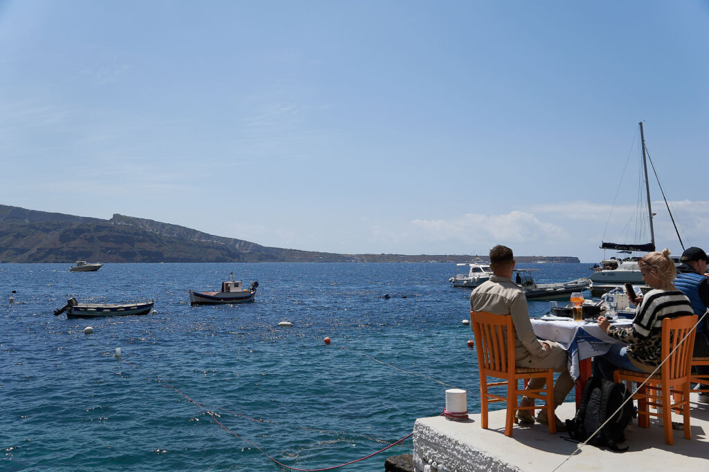 Article110 greece santorini island Amoudi Bay Katina Fish Tavern 希臘 聖托里尼 7026
