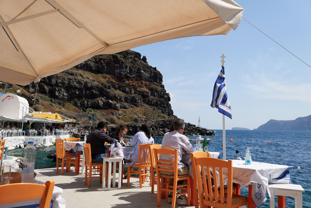 Article110 greece santorini island Amoudi Bay Katina Fish Tavern 希臘 聖托里尼 7095