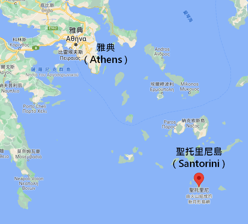 Article105 greece santorini island oia fira 希臘 聖托里尼 伊亞 費拉 location