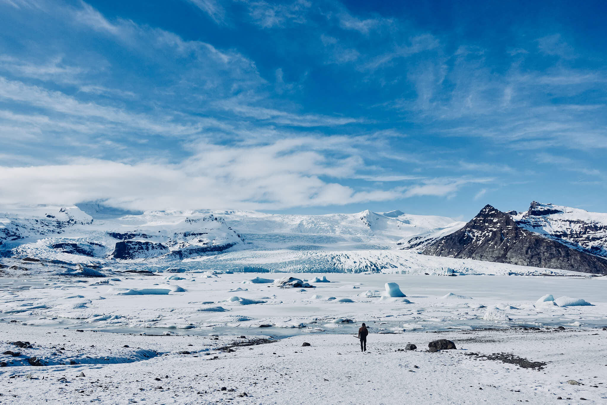 Iceland 冰島｜秘境冰川潟湖｜悠然神往的千年冰湖