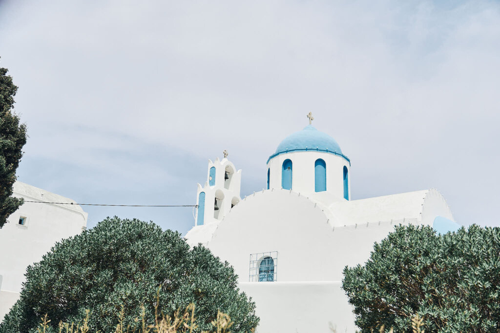 聖托里尼｜藍色圓頂教堂｜6 個最佳拍照打卡地點