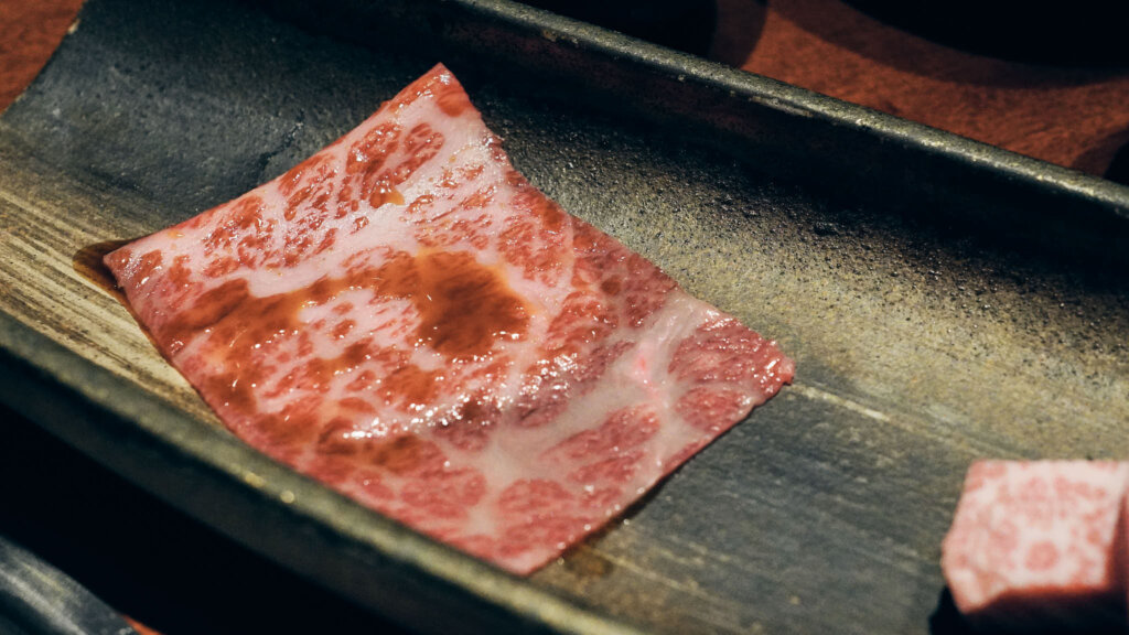 梵燒肉｜品嘗入口即化的頂級 A5 和牛｜台北米其林餐盤