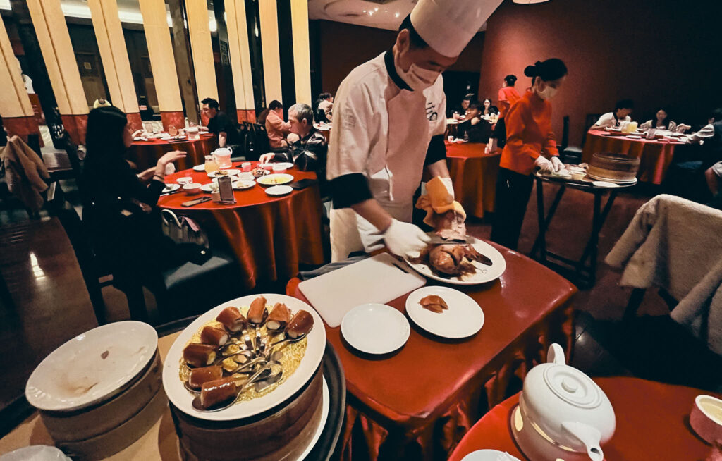 超美味紅樓中餐廳櫻桃鴨｜宜蘭蘭城晶英｜台灣人必吃烤鴨料理